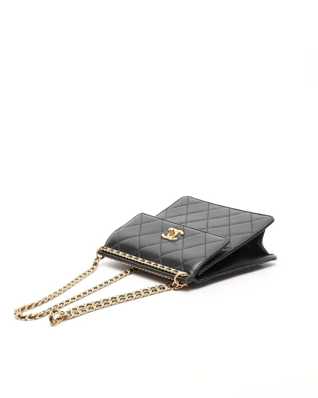Chanel CC Caviar Chain Backpack in Caviar leather from A Retro Tale, photo 5 of 11