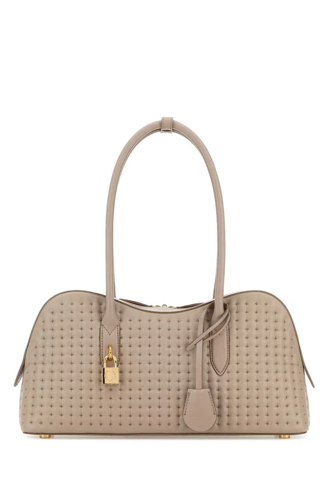 Stella McCartney Ryder Shoulder Bag — Beige in Beige from HEWI
