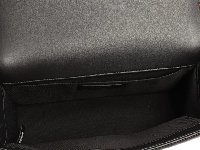 Chanel Old Medium Black Quilted Lambskin Boy Bag in Black Lambskin from Ann's Fabulous Finds, photo 1 of 1