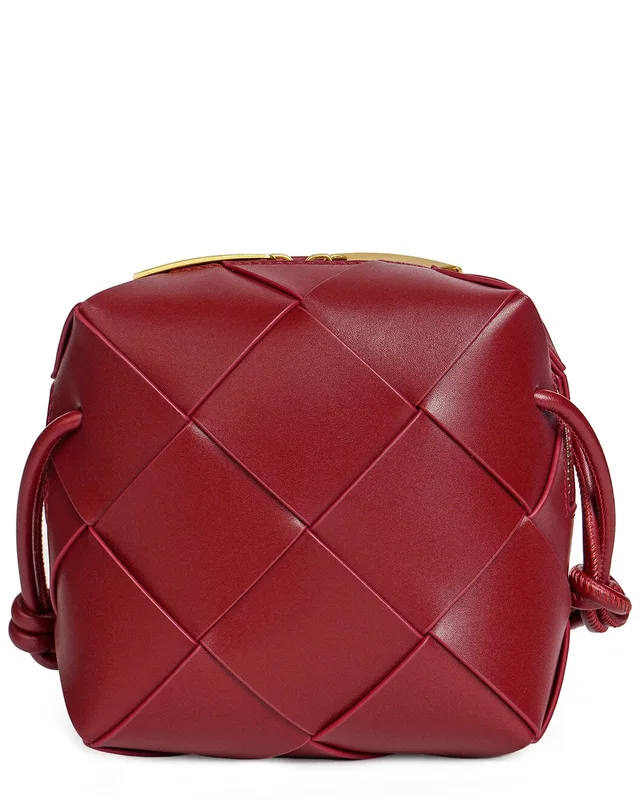Tiffany & Fred Paris Woven Leather Crossbody, image 1 of 1 from Rue La La