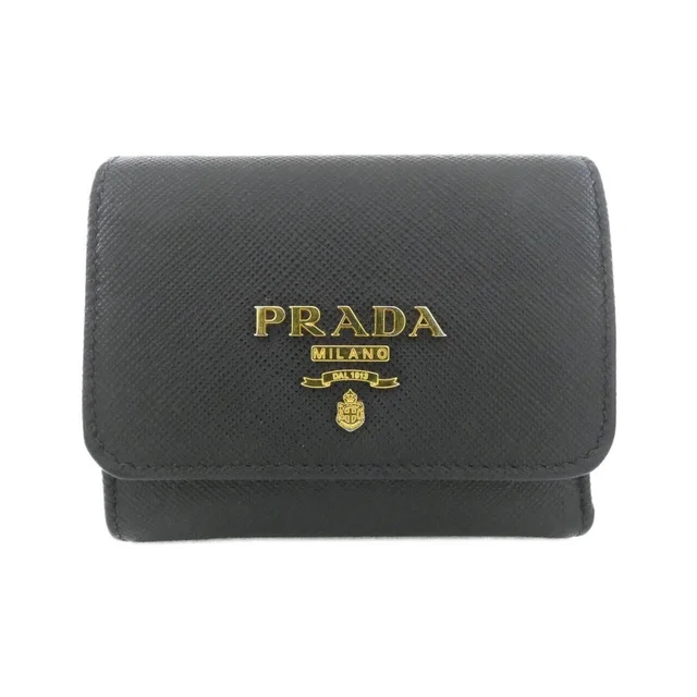 Prada Wallet Gold in Gold Saffiano leather from The Reluxe