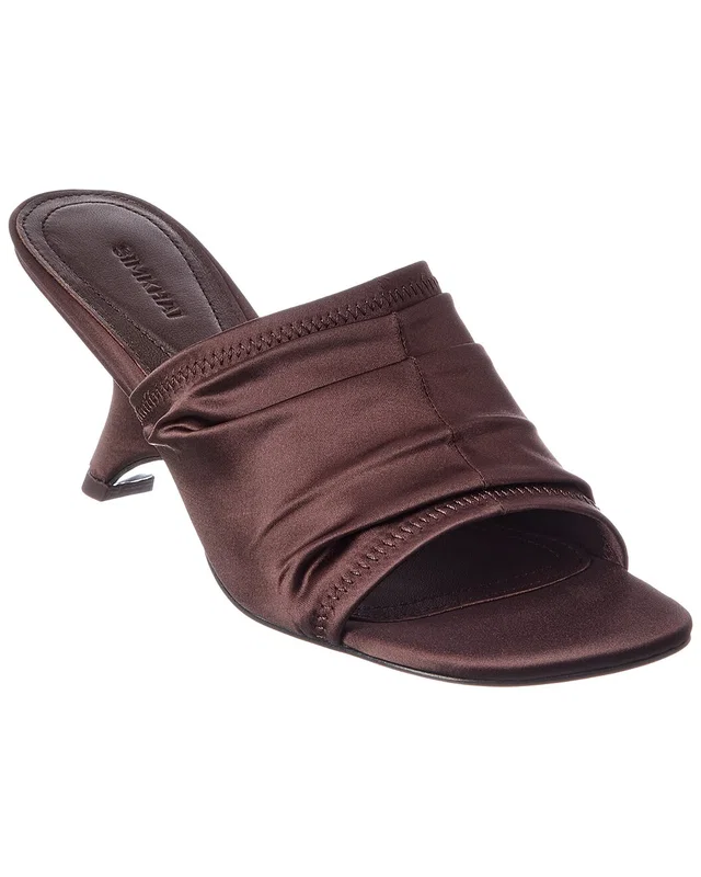 SIMKHAI Shadow Satin Mule, image 1 of 1 from Rue La La