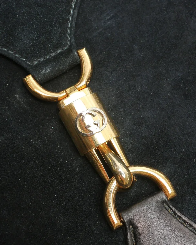 Gucci Vintage New Jackie Hobo Bag in Suede from A Retro Tale, photo 6 of 8