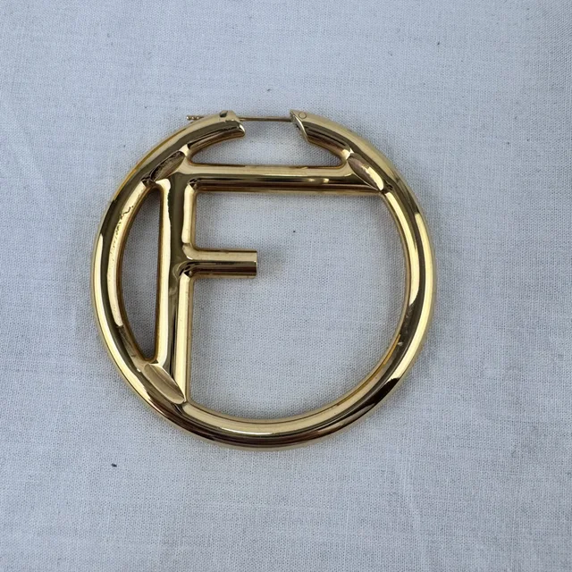 F is for Fendi SINGLE Piece Earring in Steel from Reowned, photo 2 of 4