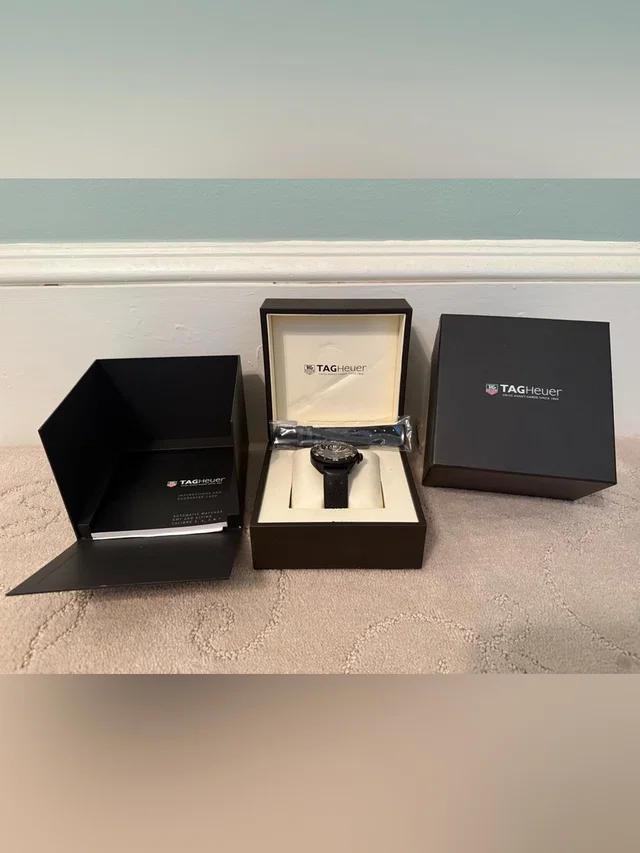 TAG Heuer Formula 1 Calibre 5 Automatic Watch Waz2115 Box & Papers in black from Poshmark