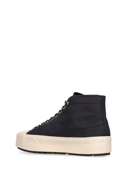 Oamc High-top sneakers with chunky sole in 100% Cotton, photo 4 of 6 from LUISAVIAROMA
