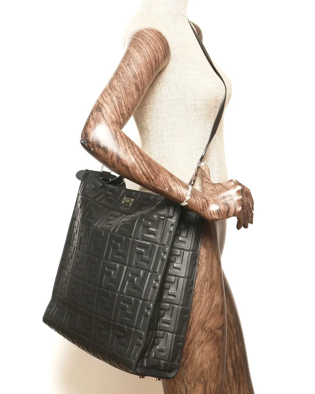 Fendi Peekaboo X-Lite Tote Bag in Leather from A Retro Tale, photo 7 of 7