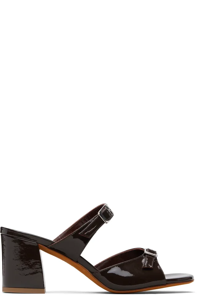 Maryam Nassir Zadeh Brown Una Heeled Sandals, image 1 of 1 from SSENSE
