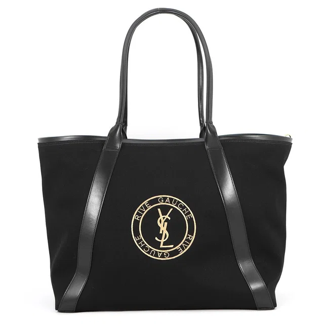 Saint Laurent Tote Bag Rive Gauche Canvas in Canvas from The Reluxe