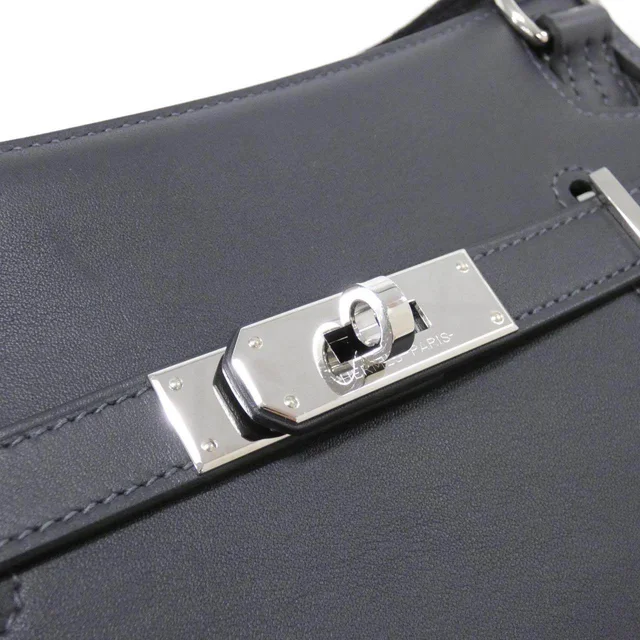 Hermès Zigzag Jypsiere Mini Swift shoulder bag in Black Calfskin from LuxUness, photo 5 of 8
