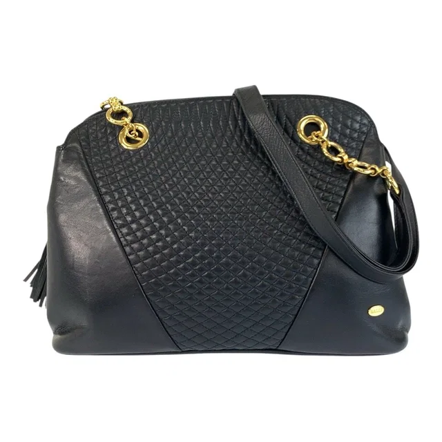 Bally Quilted Leather Shoulder Bag in Leather from LuxUness