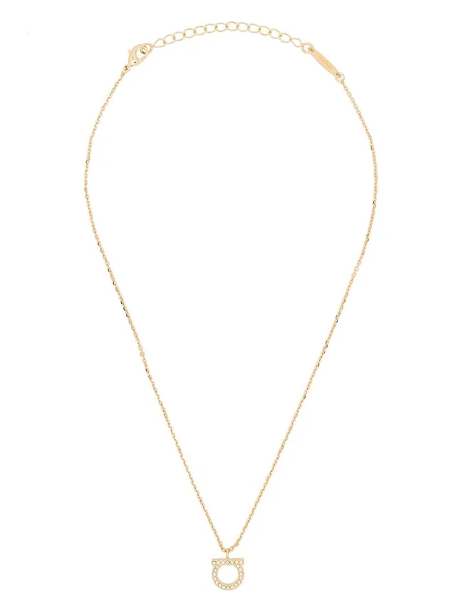 Ferragamo Gancini Necklace — Gold Necklaces in Gold from HEWI