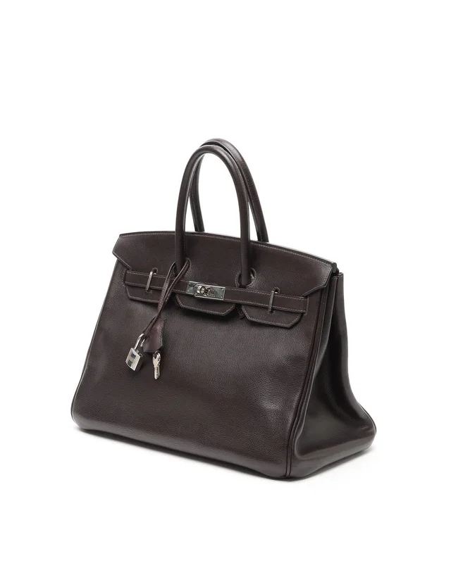 Hermès 35 Birkin Vache Liegee Bag in Leather from A Retro Tale, photo 2 of 13