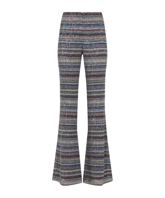 Missoni Caperdoni Lurex Knitted Trousers, photo 2 of 3 from SENSER
