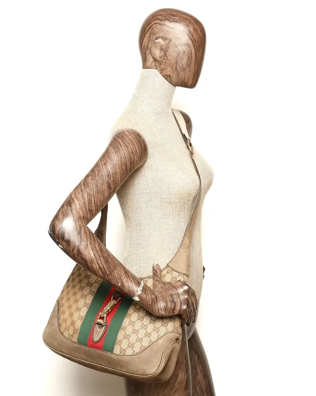 Gucci GG Jackie Web Bag in Canvas from A Retro Tale, photo 10 of 10