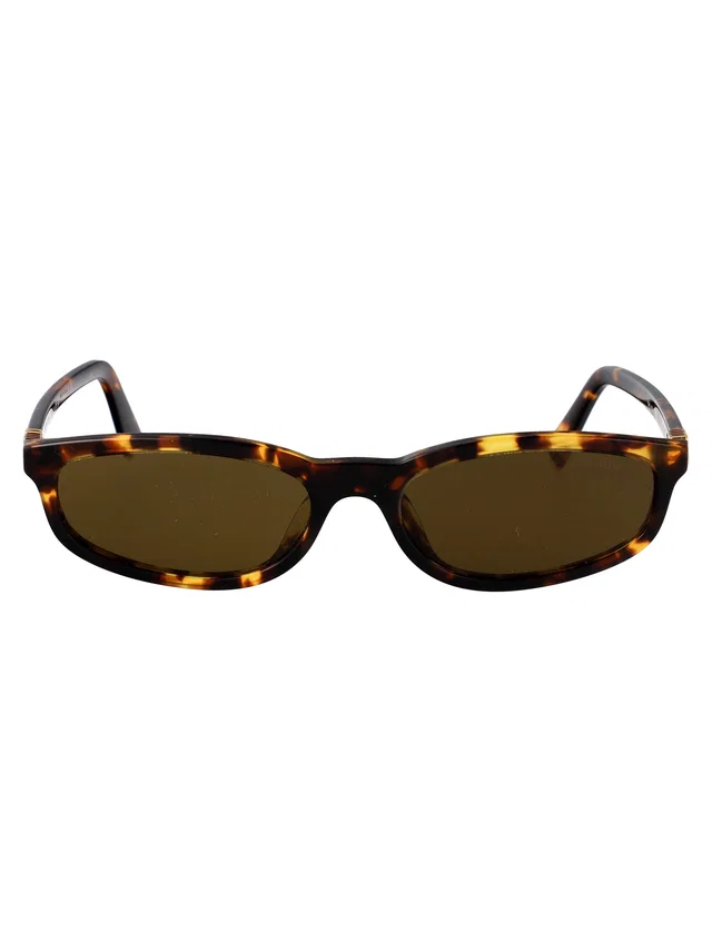 Miu Miu 0mu Sunglasses — Brown Acetate in Brown from HEWI