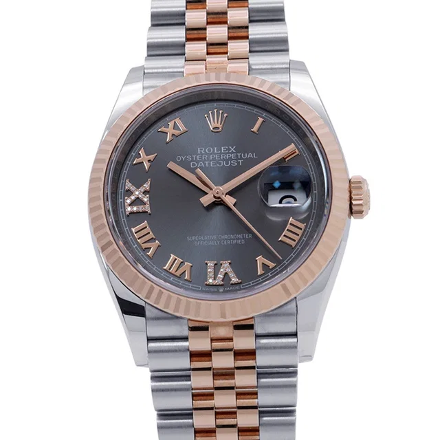 Rolex Datejust W36mm Stainless Steel K18PG Slate Dial126231 from GALLERY RARE