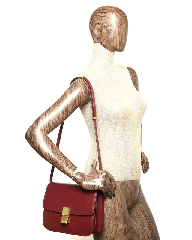 Celine Medium Classic Box Bag in Leather from A Retro Tale, photo 9 of 9