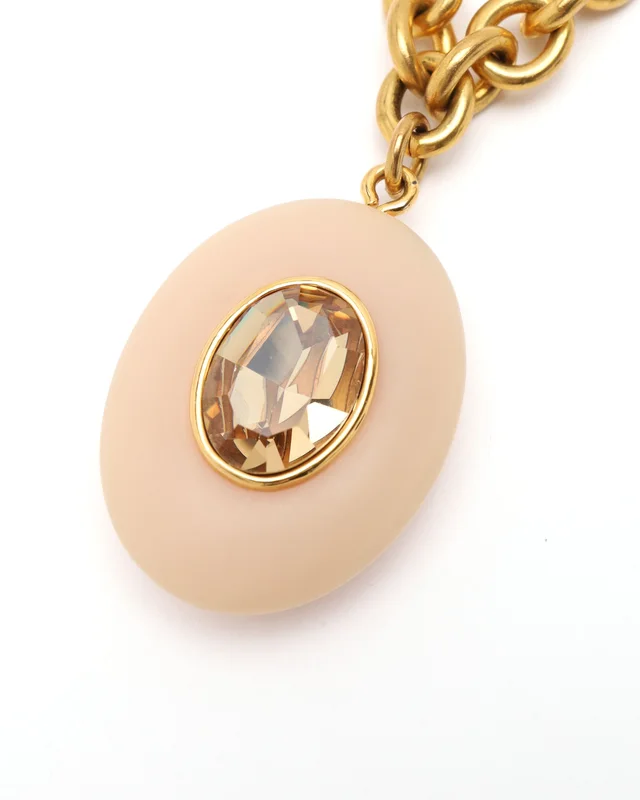 Celine Coloured Stone Necklace from A Retro Tale, photo 3 of 4