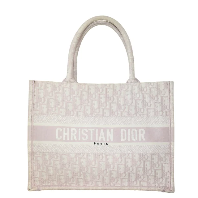 Dior Book Tote Medium Oblique in Canvas from Luxe.It.Fwd
