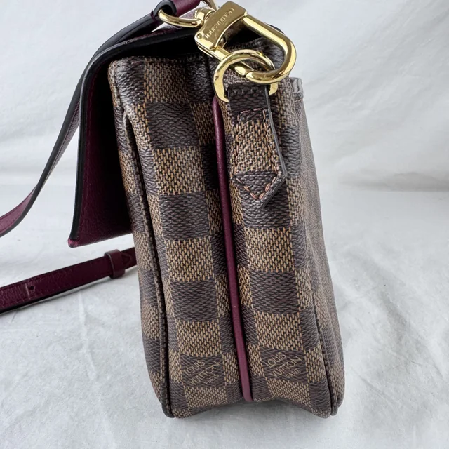 Louis Vuitton Raisin Clapton PM Shoulder / Crossbody Bag in Canvas, coated canvas, Leather, Metal, Suede from Reowned, photo 2 of 2