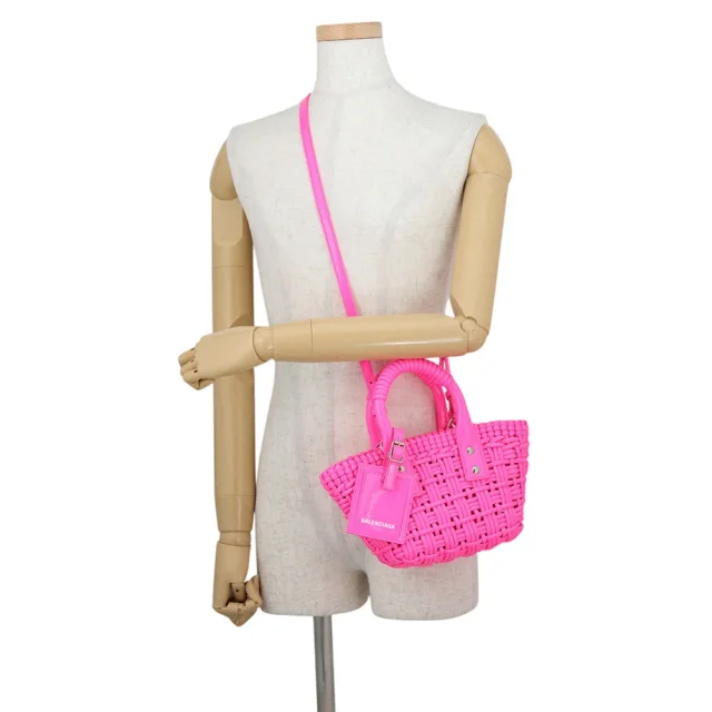 Balenciaga Bistro XXS Pink678028 Patent Leather in Patent leather from GALLERY RARE, photo 5 of 16
