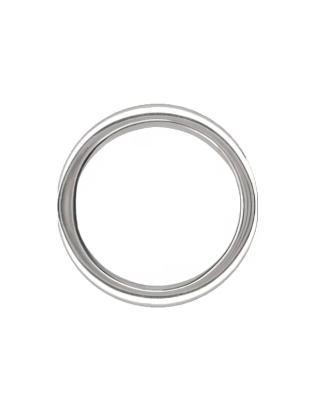 Maison Margiela Logo Silver Ring — Rings in Silver from HEWI
