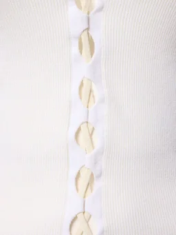 Dion Lee Lace-up top in 49% Nylon, 47% Cotton, 4% Elastane, photo 4 of 5 from LUISAVIAROMA