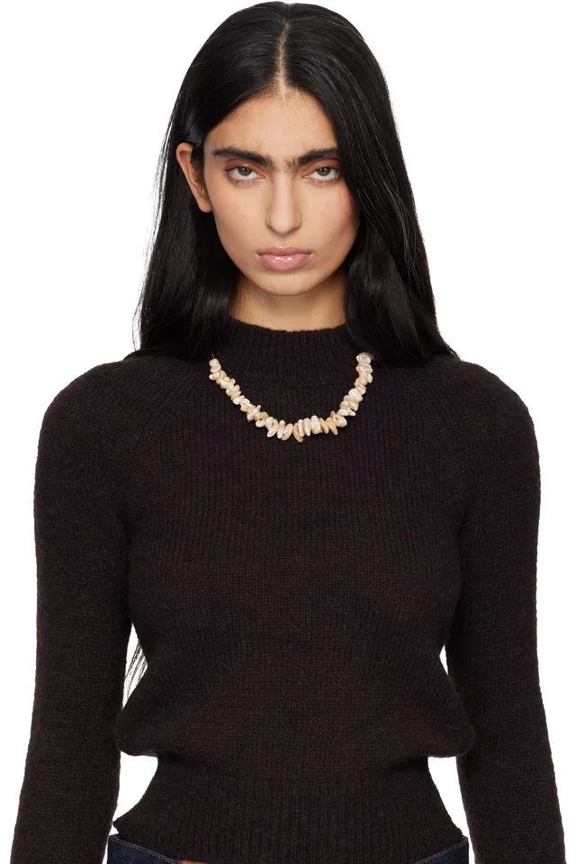 Dries Van Noten Shell Necklace, photo 2 of 2 from SSENSE