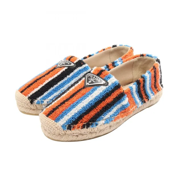 Prada Slip Ons Terry Cloth Espadrilles Shoes from The Reluxe