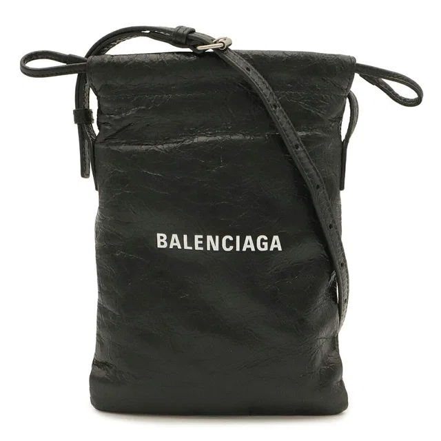 Balenciaga Leather Phone Shoulder Bag in Leather from LuxUness