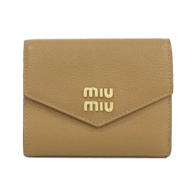 Miu Miu Wallet Brown in Brown from The Reluxe