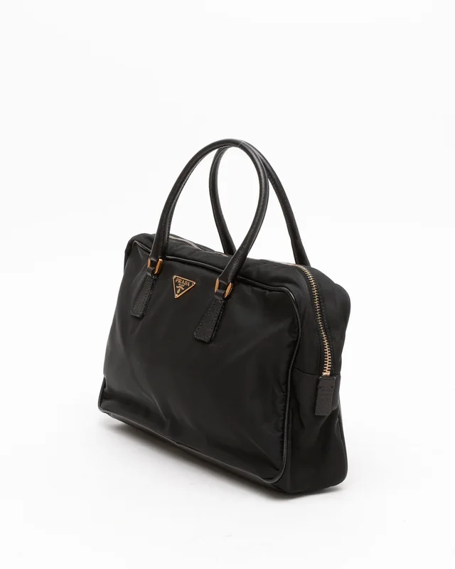 Prada Tessuto Handbag in Leather from A Retro Tale, photo 2 of 9
