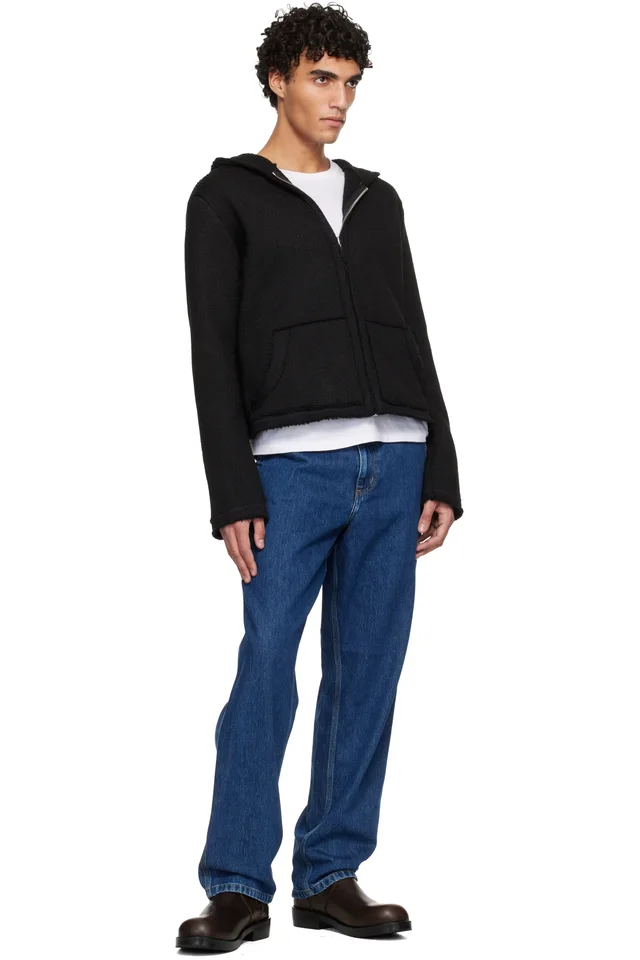 Carhartt Work In Progress Blue Single Knee Jeans, photo 4 of 4 from SSENSE