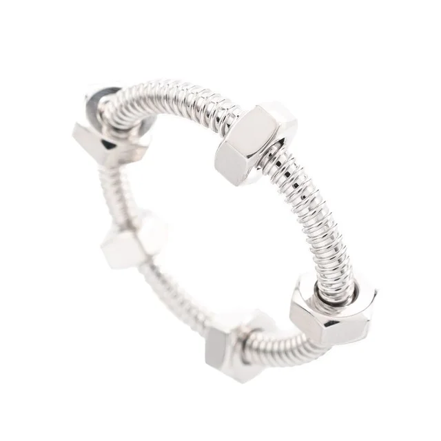 Ring Ecrou de Cartier White Gold in White from The Reluxe