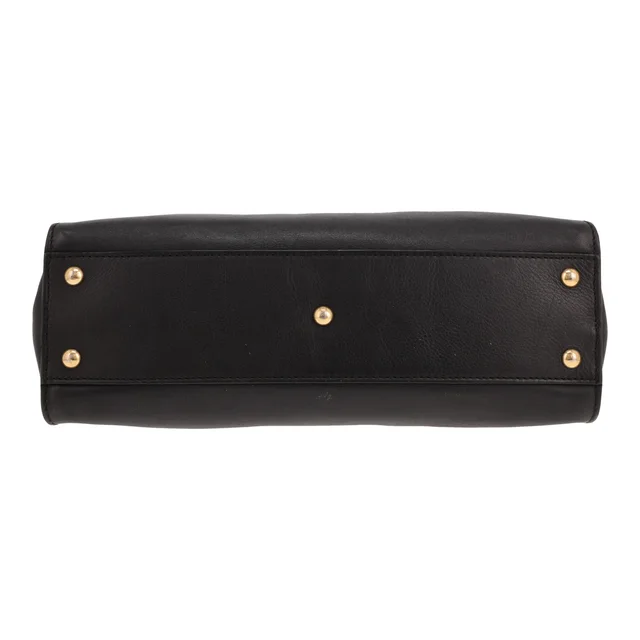 Fendi Peekaboo handbag in Black Leather from Collector Square, photo 2 of 5