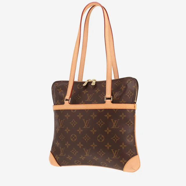 Louis Vuitton handbag: ‘Coussin’ in brown Monogram canvas and natural leather in Brown Coated canvas from Collector Square