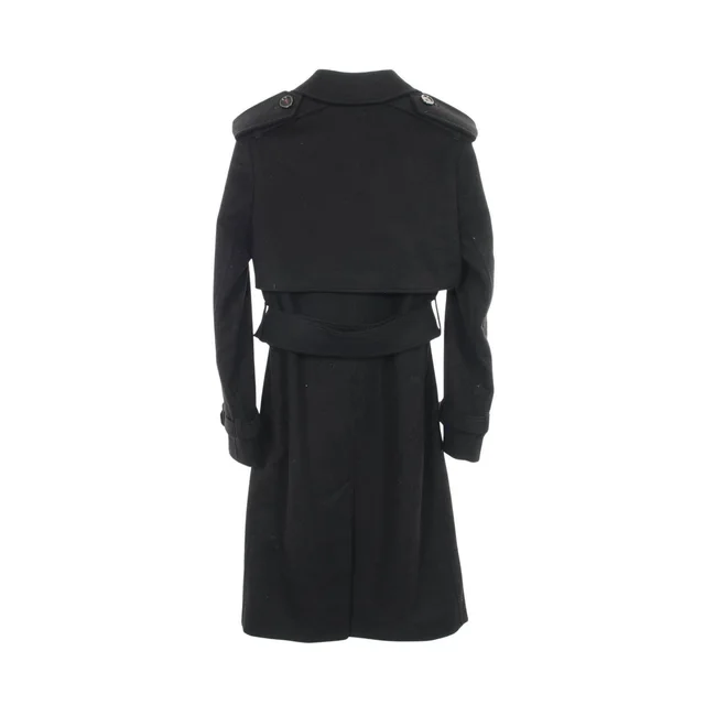 Burberry Trench Coat in Black Cashmere from LuxUness, photo 2 of 2