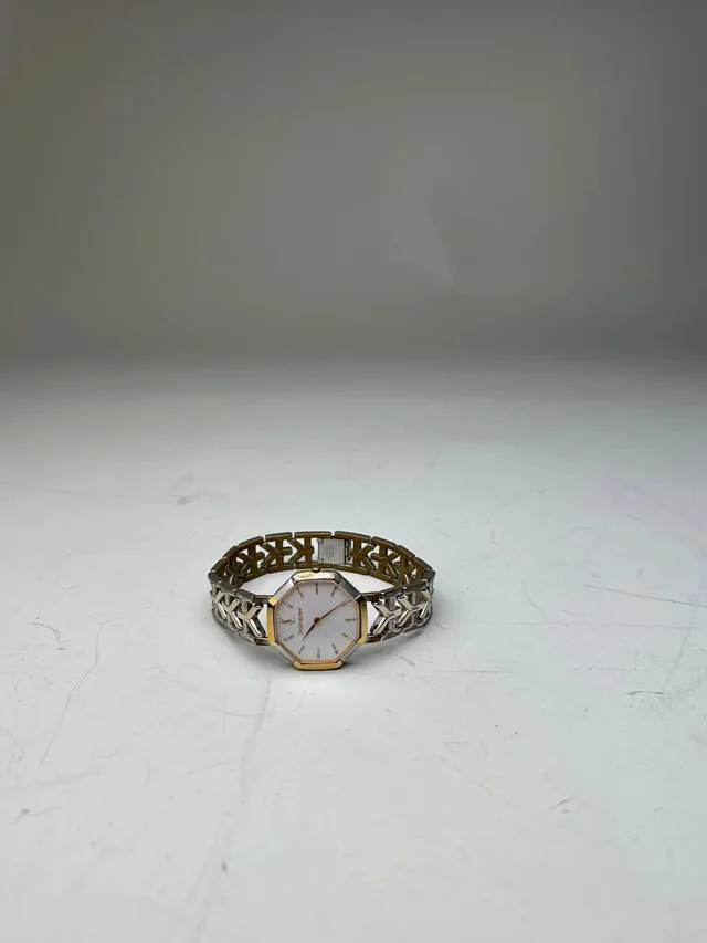 Saint Laurent Vintage Bracelet Watch White Gold-Tone in white from Grailed