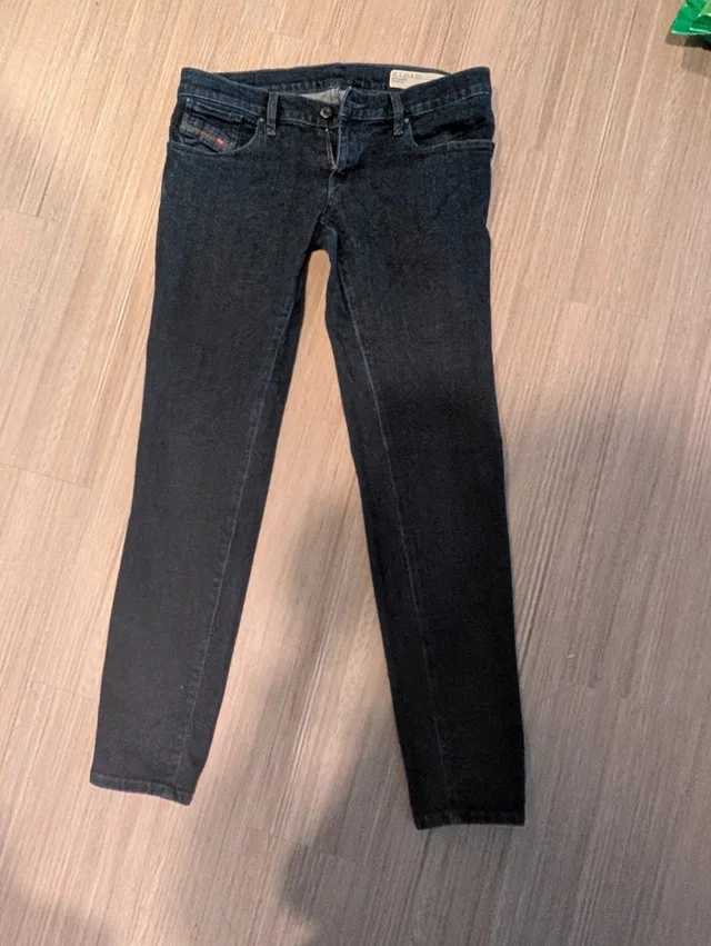 Diesel Dark Wash Sz 27 Slim Low Rise Women's Skinny Jeans in blue from Poshmark