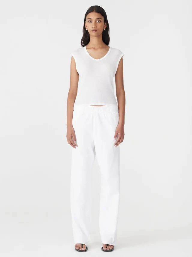 bassike Wide Leg Double Jersey Pant from bassike, photo 1 of 1