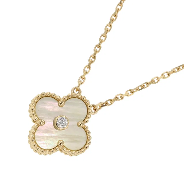 Van Cleef & Arpels Vintage Alhambra 1PD Necklace 2018 Holiday CollectionVCARP2R700 18K Yellow Gold in Yellow from GALLERY RARE