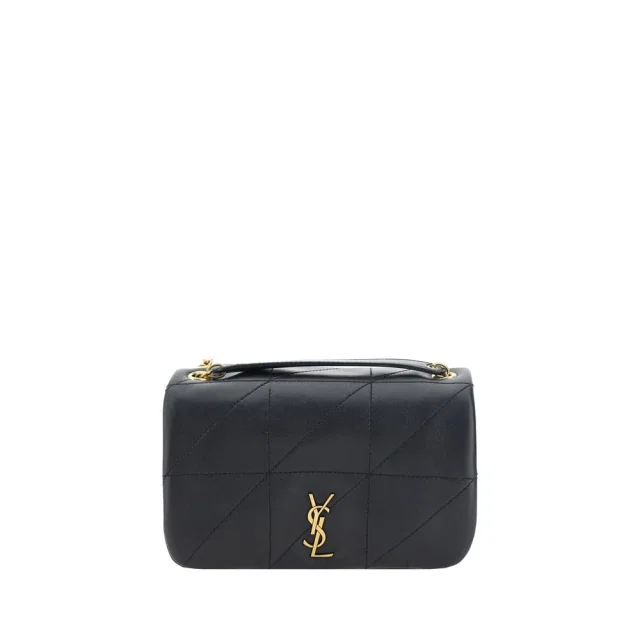 Saint Laurent Jamie Shoulder Bag — Black in Black, image 1 of 1 from italist