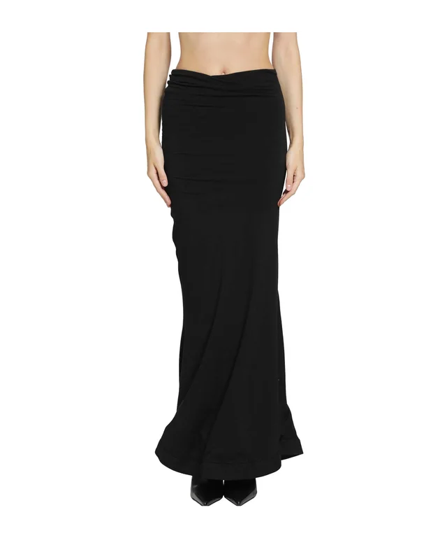 Junya Watanabe ruched-waist maxi skirt, photo 3 of 6 from SENSER