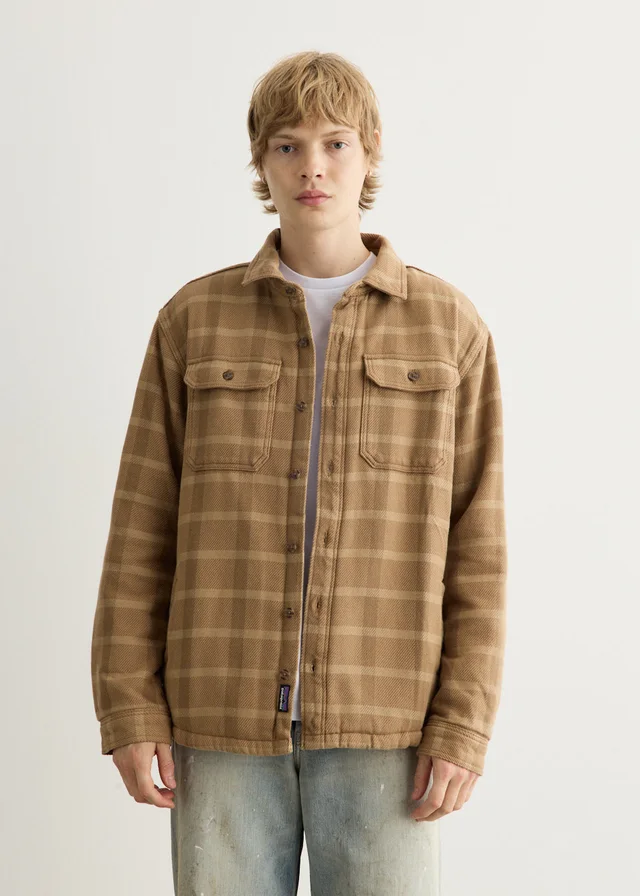 Patagonia Pile Lined Fjord Loft Shirt Jacket in Brown from Incu, photo 1 of 1