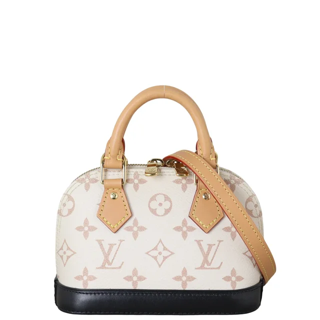 Louis Vuitton Alma Nano Monogram Dune in Coated canvas from Luxe.It.Fwd