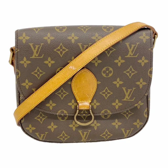 Louis Vuitton Shoulder Bag Monogram Saint-cloud GM Brown in Brown from The Reluxe