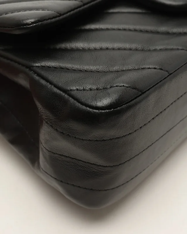 Chanel Classic Chevron Mini Single Flap Bag in Leather from A Retro Tale, photo 6 of 12