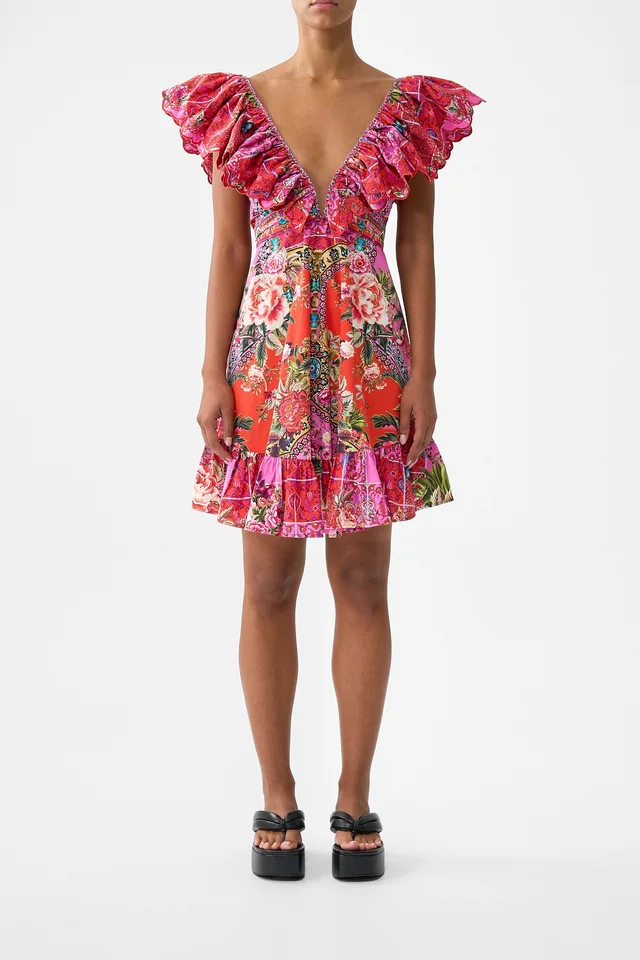 Camilla eBoutique SHORT FRILL NECK DRESS HEIRLOOM EMPIRE from CAMILLA, photo 1 of 1