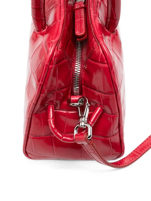 Jacquemus Top Handle Bag — Red in Red Patent leather from HEWI, photo 2 of 2